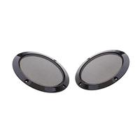 Almencla 2x 6.5Inch Speaker Grills Cover Guard Protector Mesh Speaker Decorative Circle Audio Accessories