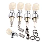 Almencla 5-String Banjo Replacement Parts Tuning Peg Tuner Zinc Alloy For Instruments