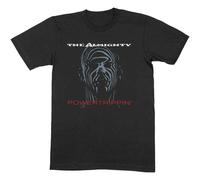 The Almighty T Shirt Powertrippin Band Logo Official Mens Black XL
