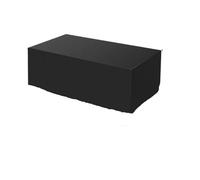 Almighty waterproof cover tarpaulin, suitable for sofa, table, round , chair, L-shaped Garden Patio Protective Cover For Bistro Tables And Chairs Set(Black,85X85X80cm)