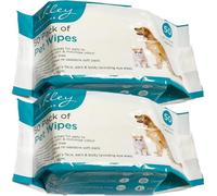 Almineez 100 Pack All Purpose Antibacterial Pet Wipes For Daily Cleaning Of Your Dogs And Cats Deodorizing