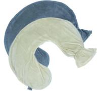 Almineez 2 In 1 U-Shaped Neck & Shoulder Hot Water Bottle Massaging Heat Pad Therapy Grey