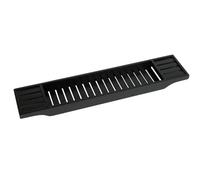 Almineez Black Bamboo Wood Bath Tub Caddy Rack Tray, Water Resistant Bathroom Shelf Tidy Tray Storage Shelf Organiser