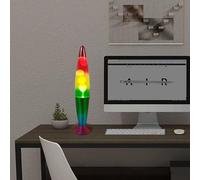 Almineez Magic 16 Inch Lamp Aluminium Soothing Colour Motion Wax And Liquid Decoration Mood Light Rainbow