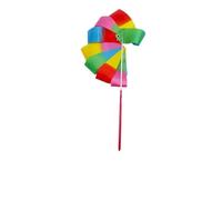 ALMLEU Artistic Gymnastics Ribbon Pro Twirling Colorful Streamer Girls Gym Dance Ballet Performance Prop 2M/4M Training(Rainbow-10Pcs,4M)