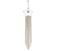ALMLWIAJ Dream Catchers Sun Moon Star Macrame Wall Decoration Boho Woven Tapestry Bohemian Chic Wall Art Decor for Girls Bedroom Apartment Decoration Ornament Craft Gift (XINXIN)