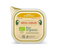 Almo Nature Biorganic - Wet Doog Food made with 100% Bio Ingredients - Chicken - 100g (Pack of 32)