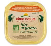 Almo Nature Biorganic - Wet Doog Food made with 100% Bio Ingredients - Chicken and Potatoes - 300g (Pack of 9)