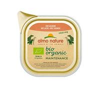 Almo Nature Biorganic - Wet Doog Food made with 100% Bio Ingredients - Salmon - 100g (Pack of 32)