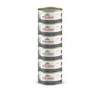Almo Nature HFC Natural - Wet Cat Food - Tuna with Squid - Human Grade, Gluten Free - 70g, Pack of 6
