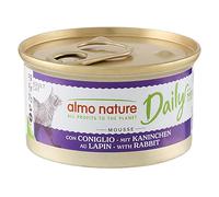 Almo Nature Daily Menu for Cats 6 x 85g - Mousse with Rabbit
