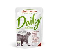 Almo Nature Daily Menu Pouches for Cats 6 x 70g - Duck & Chicken