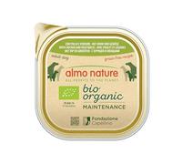 ALMO NATURE Daily Organic Dog Food, 300 g, Chicken and Vegetables, Pack of 9