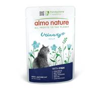 Almo Nature Functional Urinary Help - Wet Food for Adult Cats with Fish - Support for Urinary Tract Health - 30 Pouches of 70g