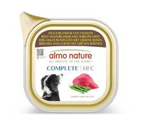almo nature HFC Complete - Wet Dog Food for Adult Dogs - Irish Angus with Green Beans - Human Grade, Gluten Free, Monoprotein - 85g, Pack of 17