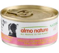 Almo Nature HFC Cuisine Beef and Ham Wet Dog Food, 95 g, Pack of 24