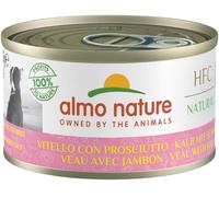almo nature HFC Cuisine Beef and Ham Wet Dog Food, 95 g, Pack of 24
