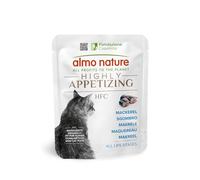 Almo Nature HFC Highly Appetizing - Mackerel - Human-Grade, Monoprotein, Gluten-Free - 50g, Pack of 24