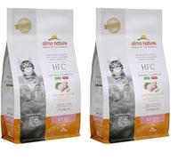 almo nature HFC Kitten Fresh Chicken. Complete Dry Cat Food for Kittens with 100% Fresh Chicken-without Meat Meal. 11-12 Months - 1,2 Kg Bag (Pack of 2)