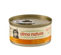 Almo Nature HFC Kitten - Wet Kitten Food - Chicken - Human Grade, Gluten Free, Monoprotein - 70g, Pack of 6