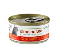 Almo Nature HFC Natural Cans for Cats 6 x 70g - Chicken & Shrimp
