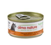 Almo Nature HFC Natural Cans for Cats 6 x 70g - Chicken & Tuna - Natural