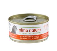 Almo Nature for Cats 6 x 70g - HFC Natural Salmon with Carrots in Jelly