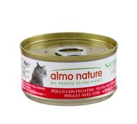Almo Nature HFC Natural Cans Saver Pack for Cats 24 x 70g - Chicken & Chicken Liver