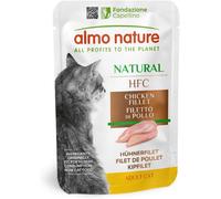 Almo Nature HFC Natural - Wet Cat Food for Adult Cats - Chicken Fillet - Human-