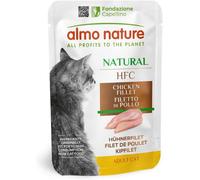Almo Nature HFC Natural - Wet Cat Food for Adult Cats - Chicken Fillet - Human-