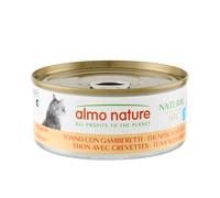 Almo Nature Hfc Natural Tuna And Shrimps 70g Wet Cat Food Clear
