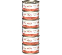Almo Nature HFC Natural - Wet Cat Food - Salmon with Carrot - Human Grade, Glut