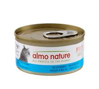 Almo Nature HFC Natural - Wet Cat Food - Salmon with Carrot - Human Grade, Gluten Free, Monoprotein - 70g, Pack of 6