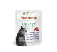 Almo Nature HFC Urinary Help - Wet Cat Food - Urinary Support - Atlantic Tuna and Cranberries - Human Grade, Single Protein, Gluten Free - 50g, Pack of 24