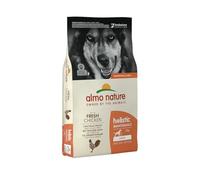 Almo Nature Holistic Maintenance - Complete Dry Dog Food for Large Sized Dogs - Kibbles Made with Fresh Chicken - For Daily Feeding, Suitable for All Ages - 12 kg