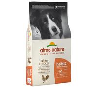 Almo Nature Holistic Dog Food - Medium Adult Chicken & Rice - Multibuy: 2 x 12kg