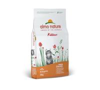 Almo Nature Kitten - Kibble for Kittens with Fresh Chicken - For Balanced Growth from 2 to 12 Months, Suitable for Pregnancy and Nursing - 12kg Bag