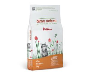 Almo Nature Life Maintenance - Kibble for Adult Cats with Fresh Blue Fish as the 1st Ingredient - 12kg Bag