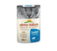 Almo Nature Holistic Digestive Help Wet Cat Food with Fish (Pack of 30 x 70g Pouches) 100% of Almo Nature profit goes to nature