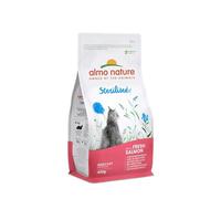 Almo Nature Functional Sterilised Dry Cat Food with Salmon, 400g