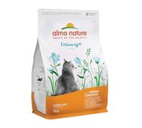 Almo Nature Urinary Help - Cat Kibble with Fresh Chicken - Supports the Urinary System with Glucosamine and Reduced Levels of Magnesium, Calcium, and Phosphorus - 2kg Bag