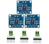 ALMOCN 3Pcs INA219 I2C IIC Interface Bidirectional DC Current Power Supply Sensor Breakout Module Power Monitoring Sensor for Arduino Raspberry Pi