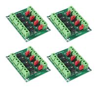 ALMOCN 4pcs 4CH Optocoupler PC817 4 Channel Isolation Board Voltage Converter Adapter Module 3.6-30V Driver Photoelectric Isolated Module (4CH Optocoupler)