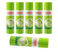 ALMOCN 6pcs 3D Printer Glue Sticks, Solid Stickers for 3D Printer Hot Bed Print Filament PLA ABS PET PETG and Other More-21g(2)