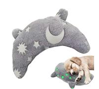 Almohada Felpa -Almohada Para Mascotas En Forma De U - Cojín Calmante Para Perros Y Gatos 25x15x5cm Suave De Felpa Y Algodón Lavable Con Brillo Nocturno Articular Dormir Cómodamente