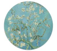Almond Blossom Blue Background 1000 Piece Jigsaw Puzzle Jigsaw Puzzle for Adults Relaxation Focus Gift Home Decor 1000pcs (67.5x67.5cm)