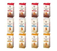 Almond Milk Drink 200ml (Box of 12) - Assorted 3 Flavours Almond Beverage with Assorted Flavour, Smooth Ready-to-Drink Plant-Based Alternative