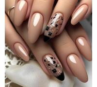 Almond Nails Tips Fake Nails Glues On Nails Stick On Nails Press On Nails Artificial False Nails For Womens And Girls Gi