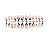 Almond Press On Nails Fashionable And False Matte Acrylic Artificial For Work And Social Event Artificial Acrylic Nail