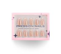 Almond Press On Nails Glossy Fake Nails Stick On Nails In 15 Sizes 30Pcs French Nails Tips For Nails Art Decorations
